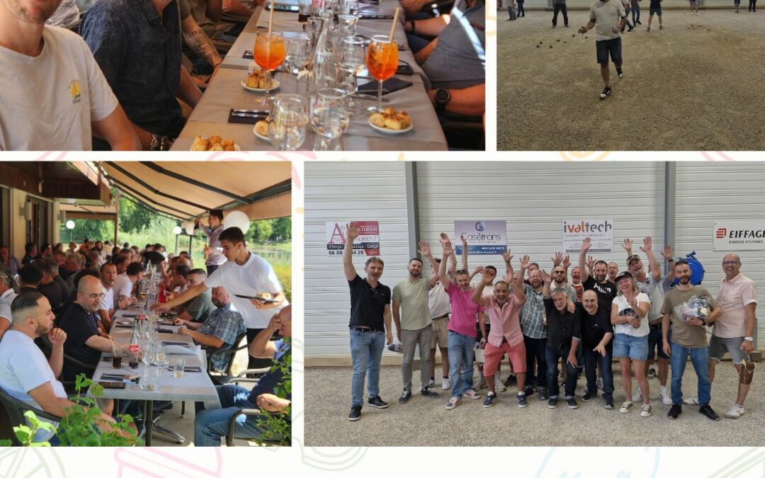 Traditional summer holiday meal with INODEC